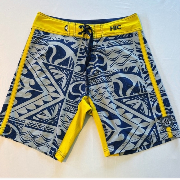 Hawaiian Island Creations Other - Mens HIC Hawaiian Island Creations swim board shorts, sz 32